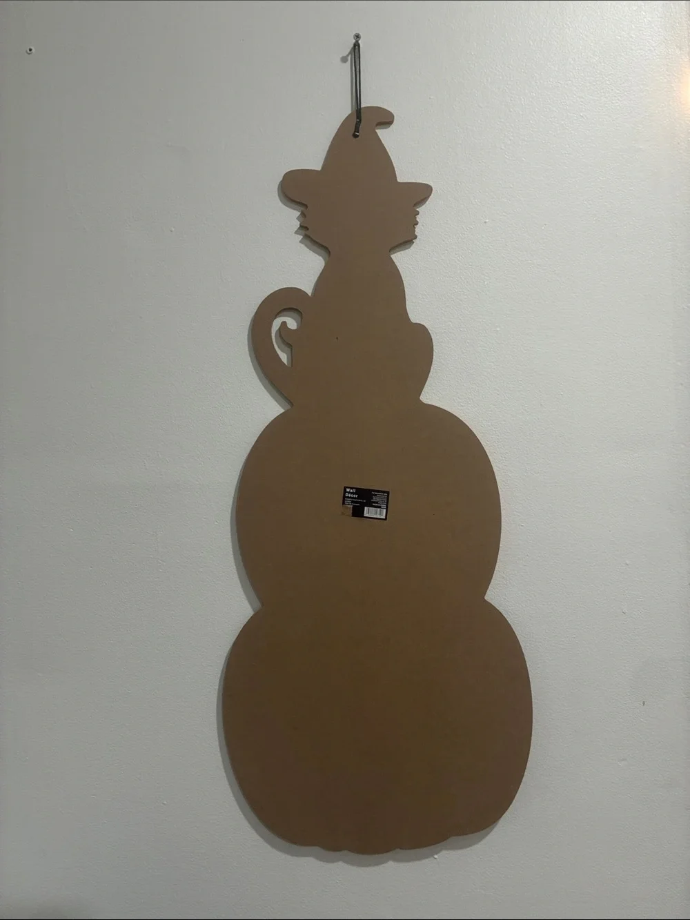 NWT- 35” Come in for a SPELL- Black Cat Witch Stacked Jack-o-lantern- Wood Sign